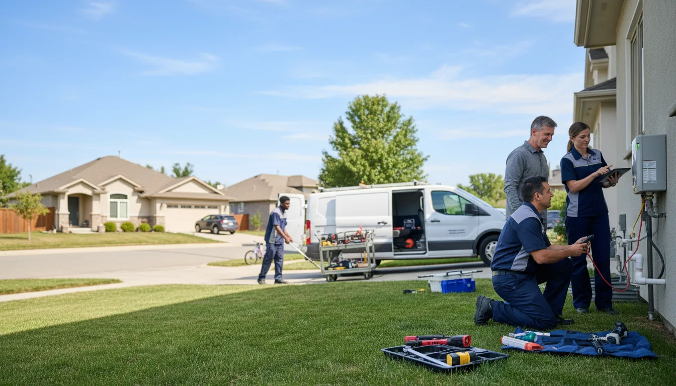 Tankless water heater service in Walterville, OR